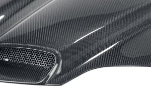Pontiac Trans Am Hood - Anderson Composites - Type-OE Carbon Fiber - `98-`02